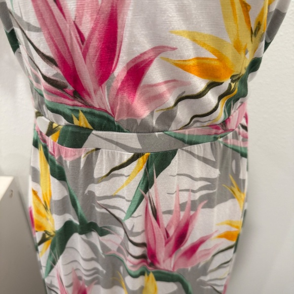 TOMMY BAHAMA Bird De Paradise Maxi Dress Size SP NWT - Picture 4 of 13